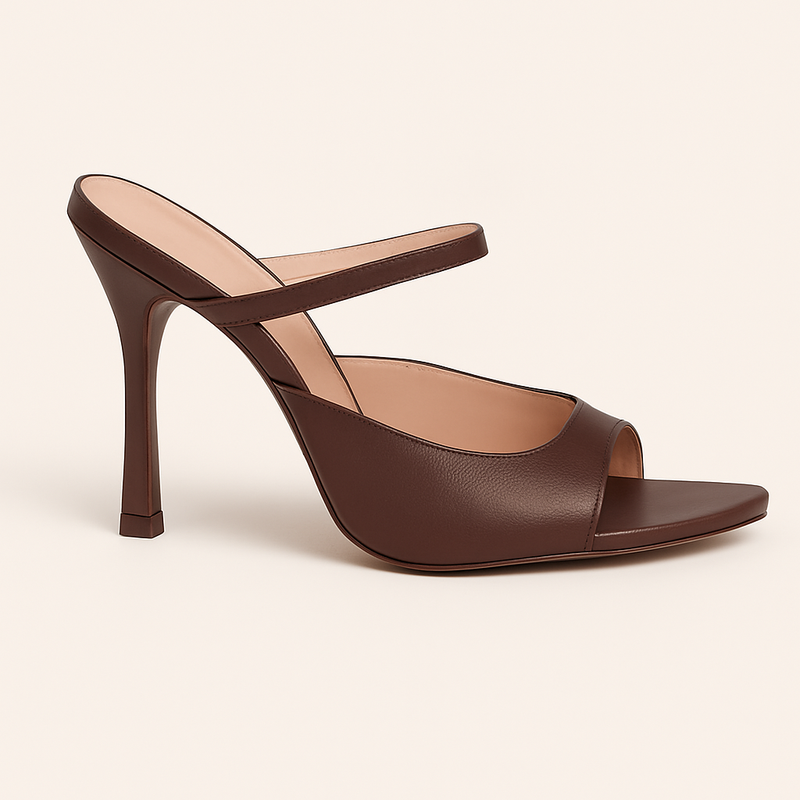 Mule Élise Chocolate