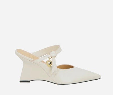 Scarpin Mule Anabela [PROMO DO DIA]