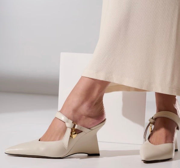 Scarpin Mule Anabela [PROMO DO DIA]