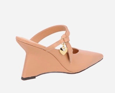 Scarpin Mule Anabela [PROMO DO DIA]
