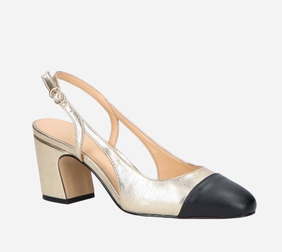 Sapato Slingback Médio Clássico