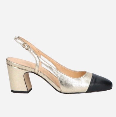 Sapato Slingback Médio Clássico