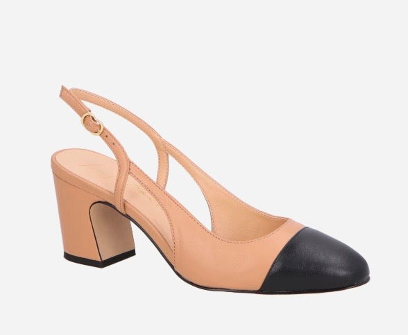 Sapato Slingback Médio Clássico