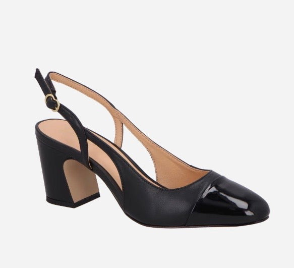 Sapato Slingback Médio Clássico